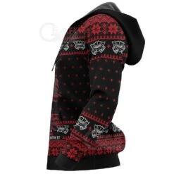 Tokyo Ghoul Sweater: Kaneki Christmas Special Edtition Sweater -Tokyo Ghoul Store 1102 AOP Kakeki Ken Ugly Christmas Sweater VA 6 HD Left
