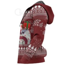 Tokyo Ghoul Sweater: Kaneki Santa Xmas -Tokyo Ghoul Store 1102 AOP Tokyo Ghoul Ugly Christmas Sweater VA Kaneki 6 HD Left