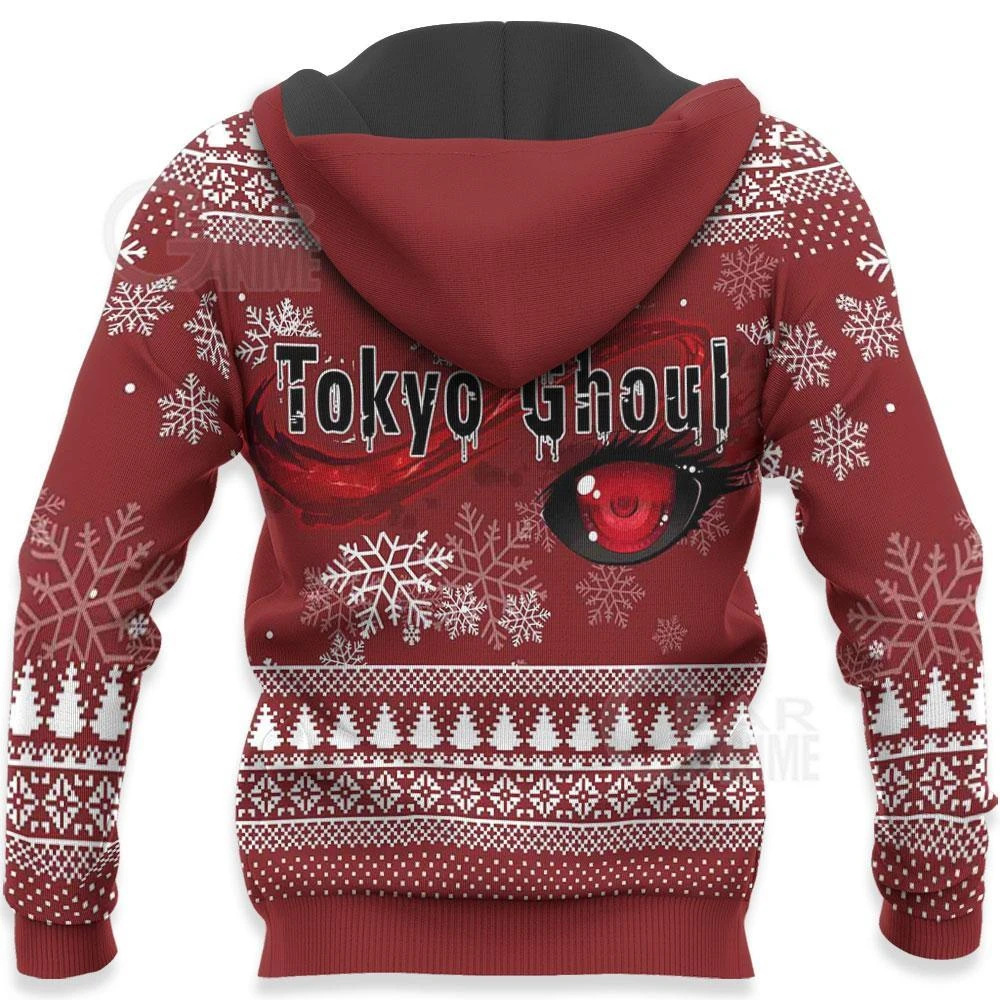 Tokyo Ghoul Sweater: Tokyo Ghoul Character Xmas 4 Tokyo Ghoul Sweater: Tokyo Ghoul Character Xmas - Image 4