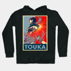Tokyo Ghoul Hoodie Merch: Kirishima Touka Fighting Hoodie