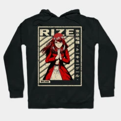 Tokyo Ghoul Hoodie: Rize Kamishiro Basic Hoodie