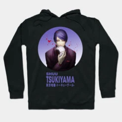Tokyo Ghoul Hoodie Merch: Shuu Tsukiyama Face Mask Hoodie