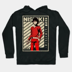 Tokyo Ghoul Hoodie – Love Nishiki Nishio Action Anime Tokyo Ghoul Character Hoodie TP291