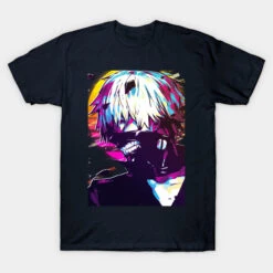 Tokyo Ghoul Shirt Merch: Kaneki One-Eyed Owl 3D Shirt