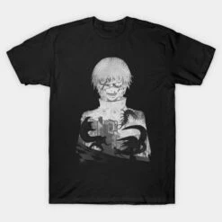 Tokyo Ghoul Shirt – Monochrome Kaneki TP152