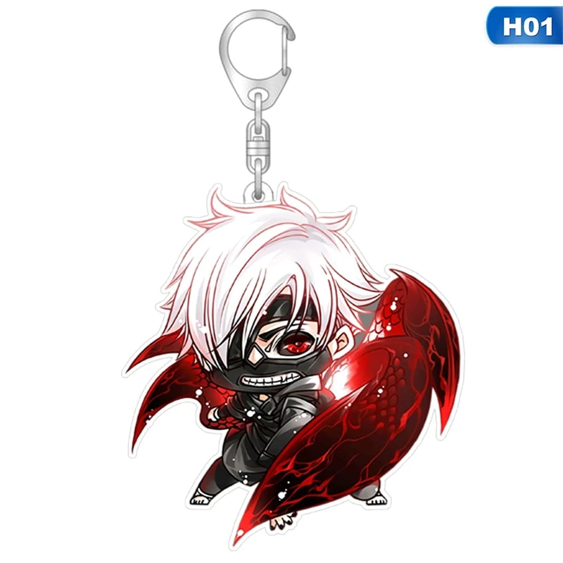 Tokyo Ghoul Keychain – Kaneki Ken 2 Tokyo Ghoul Keychain – Kaneki Ken - Image 2