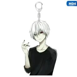 Tokyo Ghoul Keychain – Kaneki Ken 9 Tokyo Ghoul Keychain – Kaneki Ken -Tokyo Ghoul Store 1pcs Tokyo Ghoul Keychain Kaneki Ken Key Chain Pendant Acrylic Anime Accessories Cartoon Key Ring 4