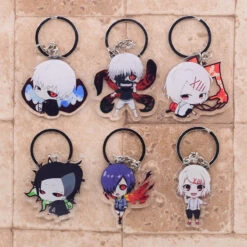 Tokyo Ghoul Keychain – Double Sided Acrylic Key Ring