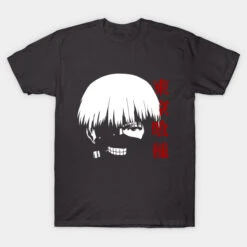 Tokyo Ghoul Shirt Merch: Kaneki Main Tokyo Ghoul Protagonist
