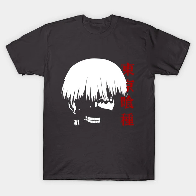 Tokyo Ghoul Shirt Merch: Kaneki Main Tokyo Ghoul Protagonist 1 Tokyo Ghoul Shirt Merch: Kaneki Main Tokyo Ghoul Protagonist