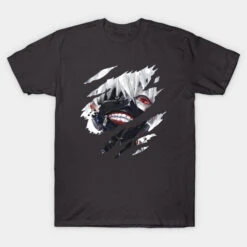 Tokyo Ghoul Shirt Merch: Kaneki Ken One-Eyed Ghoul Inspiration