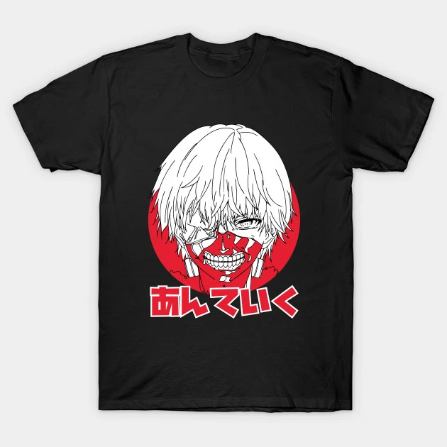 Tokyo Ghoul Shirt – Kaneki – TP152 1 Tokyo Ghoul Shirt – Kaneki – TP152
