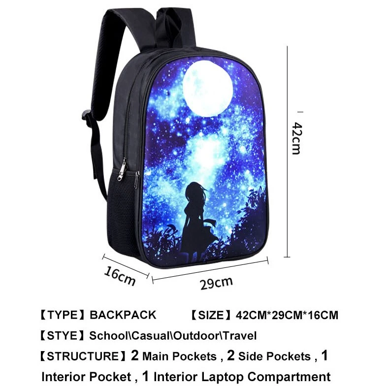 Anime Tokyo Ghoul Backpack – Tokyo Ghoul Backpack For Teenager Children School Bags 2 Anime Tokyo Ghoul Backpack – Tokyo Ghoul Backpack For Teenager Children School Bags - Image 2
