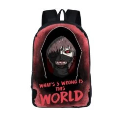 Tokyo Ghoul Anime Backpacks – Tokyo Ghoul Fashion Streetwear Anime Backpack