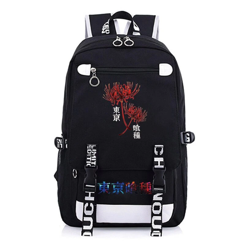 Anime Tokyo Ghoul Backpacks – Schoolbag Waterproof Tokyo Ghoul Backpack 3 Anime Tokyo Ghoul Backpacks – Schoolbag Waterproof Tokyo Ghoul Backpack - Image 3