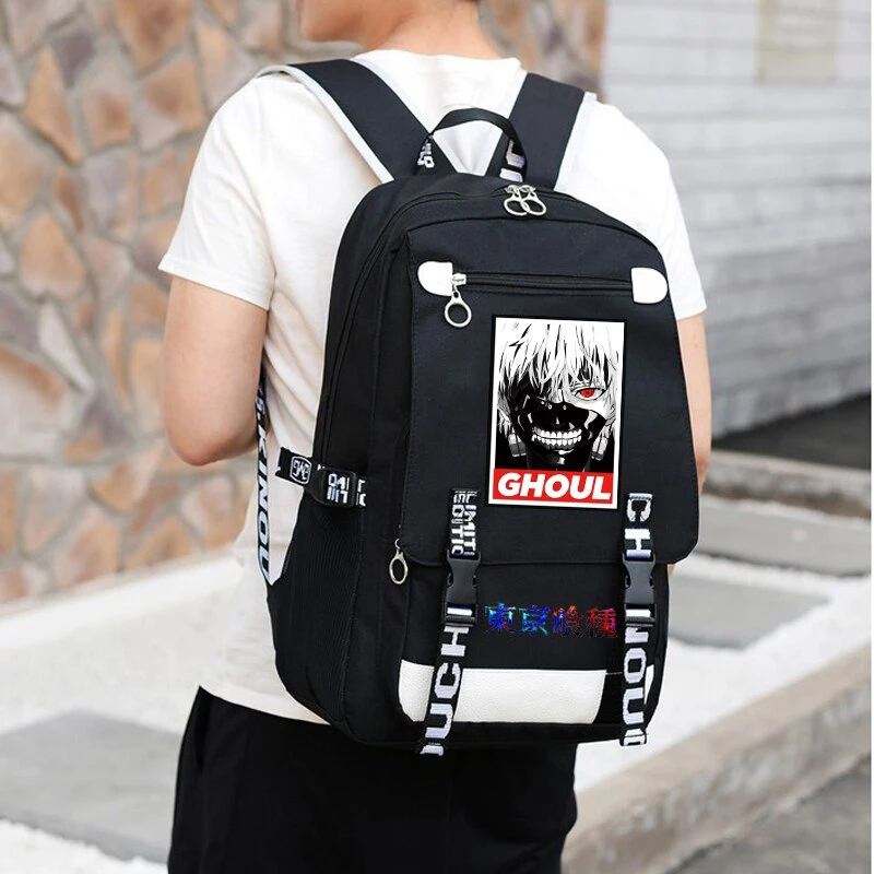 Anime Tokyo Ghoul Backpacks – Schoolbag Waterproof Tokyo Ghoul Backpack 4 Anime Tokyo Ghoul Backpacks – Schoolbag Waterproof Tokyo Ghoul Backpack - Image 4