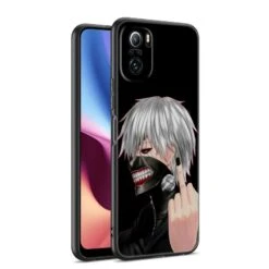 Anime Tokyo Ghoul Case – Tokyo Ghoul Case For All IPhone Versions -Tokyo Ghoul Store Anime Tokyo Ghoul Flowers Phone Case For Xiaomi Mi POCO X3 NFC GT M4 M3 12 5