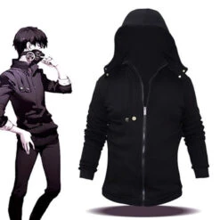 Tokyo Ghoul Jacket – Ken Kaneki Cosplay Jacket Attire Black Shirt Coat Outfit