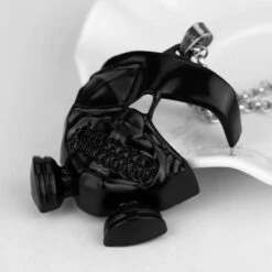Tokyo Ghoul Necklace: Kaneki Ken Pendant Necklace -Tokyo Ghoul Store Anime Tokyo Ghoul Necklace Kanek Ken Cosplay Pendant Necklace Long Chain Accessories Men Halloween Gifts 2