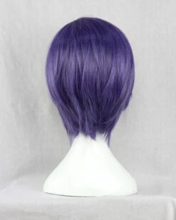 Tokyo Ghoul Cosplay Merch: Touka Kirishima Short Purple Hair Wig 7 Tokyo Ghoul Cosplay Merch: Touka Kirishima Short Purple Hair Wig -Tokyo Ghoul Store Anime Tokyo Ghoul Touka Kirishima Wig Kirishima Toka Short Purple Hair Halloween Party Cosplay Wigs Wig 3
