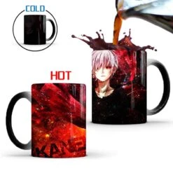 Tokyo Ghoul Mug: Kaneki Magic Color-Changing Mug 10 Tokyo Ghoul Mug: Kaneki Magic Color-Changing Mug -Tokyo Ghoul Store Drop Shipping 1Pcs New 350ml Tokyo Ghoul Magic Color Changing Mugs Ceramic Coffee Milk Tea Cups 4