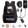 Japanese Anime Tokyo Ghoul Waterproof Backpacks – School Backpack