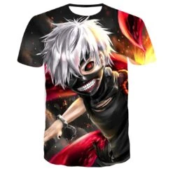 Tokyo Ghoul Shirt Merch: 3D Printing Kaneki Ken Kagune