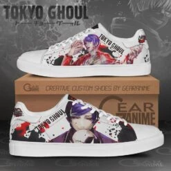 Tokyo Ghoul Shoes Merch: Shuu Tsukiyama Skate Shoes