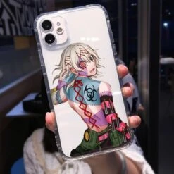 Soft Clear Phone Case For IPhone – Japanese Anime Tokyo Ghoul Case -Tokyo Ghoul Store Soft Clear Shockproof Phone Case for IPhone 13 XR X XS 12 11 Pro Max 7 7.jpg 640x640 7