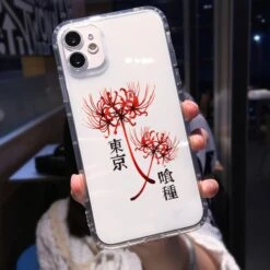 Soft Clear Phone Case For IPhone – Japanese Anime Tokyo Ghoul Case -Tokyo Ghoul Store Soft Clear Shockproof Phone Case for IPhone 13 XR X XS 12 11 Pro Max 7.jpg 640x640