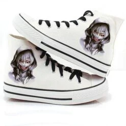 Tokyo Ghoul Shoes Merch: Kaneki High Top Converse