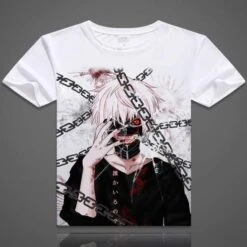 Anime T-Shirt – Tokyo Ghoul Characters – 12 Designs – B