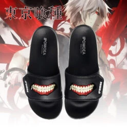 Tokyo Ghoul Cosplay Merch: Kaneki Ken Slippers 1
