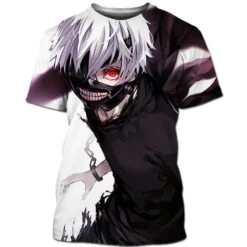 Tokyo Ghoul T-shirt – Hot Sale Ken Kaneki 3D Printed Japanese Anime T-Shirt -Tokyo Ghoul Store Tokyo Ghoul Hot Sale Ken Kaneki 3D Printed Japanese Anime 2021 New Fashion Men s T 3