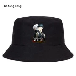 Tokyo Ghoul Japanese Anime Hat – Panama Bucket Cap -Tokyo Ghoul Store Tokyo Ghoul Japanese Anime hat Kaneki Ken Eyes Women Men Panama Bucket Cap The Design Flat 2