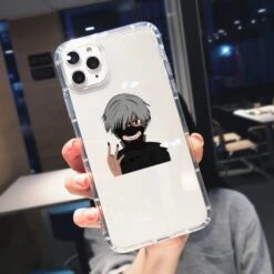 Tokyo Ghoul Phone Case – Japanese Anime Tokyo Ghoul Phone Case -Tokyo Ghoul Store Tokyo Ghoul Kaneki Ken Clear Phone Case For iPhone 11 Pro Max 12 XS 8 7 2.jpg 640x640 2