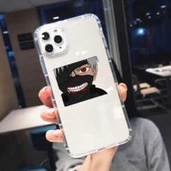Tokyo Ghoul Phone Case – Japanese Anime Tokyo Ghoul Phone Case -Tokyo Ghoul Store Tokyo Ghoul Kaneki Ken Clear Phone Case For iPhone 11 Pro Max 12 XS 8 7 4
