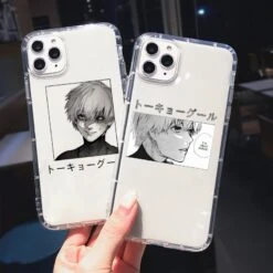 Tokyo Ghoul Phone Case – Japanese Anime Tokyo Ghoul Phone Case -Tokyo Ghoul Store Tokyo Ghoul Kaneki Ken Clear Phone Case For iPhone 11 Pro Max 12 XS 8 7 6