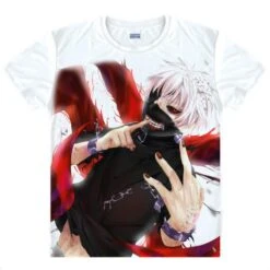 Tokyo Ghoul Anime T-Shirts – 11 Designs -Tokyo Ghoul Store Tokyo Ghoul Kaneki Ken T Shirt 5