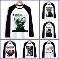 Tokyo Ghoul Long Sleeve T-Shirts| Men & Women – 6 Designs