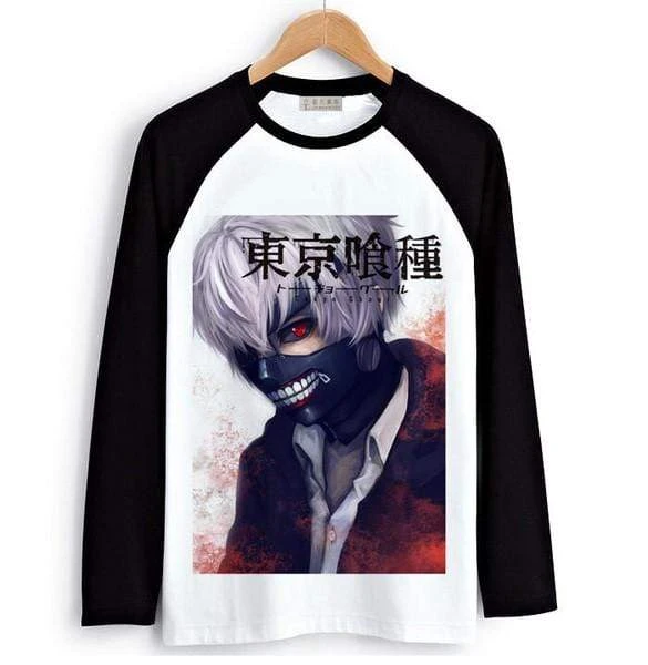 Tokyo Ghoul Long Sleeve T-Shirts| Men & Women – 6 Designs | B 2 Tokyo Ghoul Long Sleeve T-Shirts| Men & Women – 6 Designs | B - Image 2