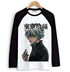 Tokyo Ghoul Long Sleeve T-Shirts| Men & Women – 6 Designs -Tokyo Ghoul Store Tokyo Ghoul Long Sleeve T Shirt 2