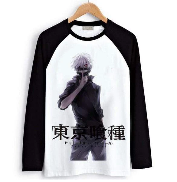 Tokyo Ghoul Long Sleeve T-Shirts| Men & Women – 6 Designs | B 4 Tokyo Ghoul Long Sleeve T-Shirts| Men & Women – 6 Designs | B - Image 4