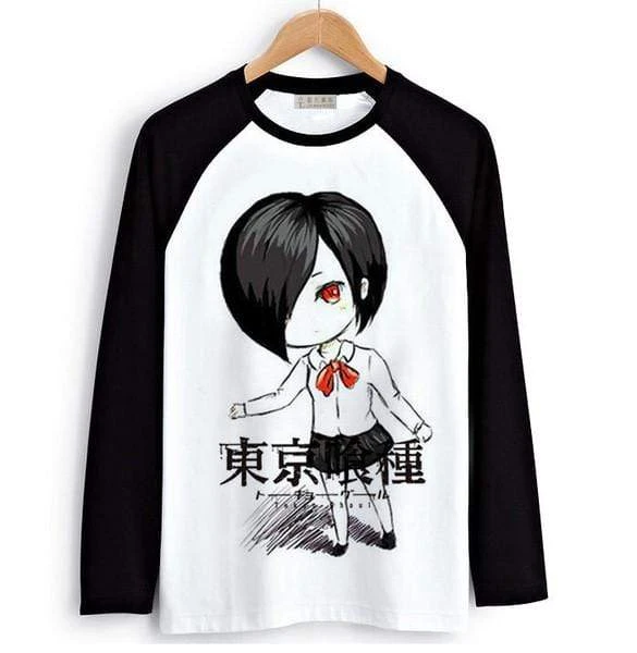 Tokyo Ghoul Long Sleeve T-Shirts| Men & Women – 6 Designs | B 6 Tokyo Ghoul Long Sleeve T-Shirts| Men & Women – 6 Designs | B - Image 6