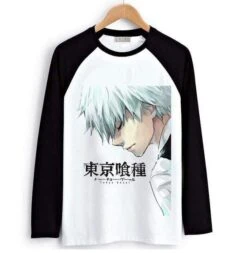 Tokyo Ghoul Long Sleeve T-Shirts| Men & Women – 6 Designs -Tokyo Ghoul Store Tokyo Ghoul Long Sleeve T Shirt 6