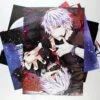 Tokyo Ghoul Poster Merch: Ken Kaneki 4 Pieces Posters Collection