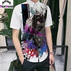 Tokyo Ghoul Short Sleeve Shirt