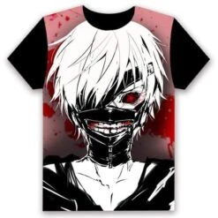 Tokyo Ghoul T-Shirt | Full Color Print Milk Silk Fabric