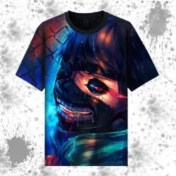 Tokyo Ghoul Full Color Printed T-Shirt -Tokyo Ghoul Store Tokyo Ghoul T Shirt 4