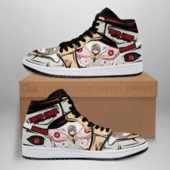 Tokyo Ghoul Shoes Merch: Hinami Fueguchi Jordan Sneakers